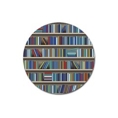 Bookshelf Magnet 3  (round)