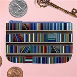 Bookshelf Large Coin Purse Front