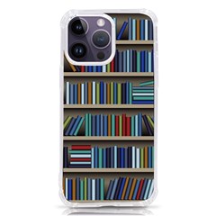 Bookshelf Iphone 14 Pro Max Tpu Uv Print Case