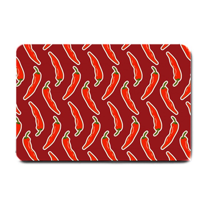 Chili-pattern-red Small Doormat