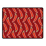 Chili-pattern-red Fleece Blanket (Small) 50 x40  Blanket Front