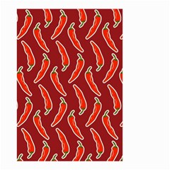 Chili-pattern-red Small Garden Flag (two Sides) by uniart180623