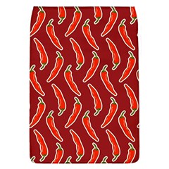 Chili-pattern-red Removable Flap Cover (l) by uniart180623