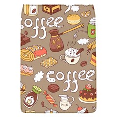 Vector-seamless-pattern-with-doodle-coffee-equipment Removable Flap Cover (s) by uniart180623