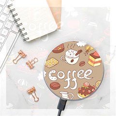 Vector-seamless-pattern-with-doodle-coffee-equipment Wireless Fast Charger(white) by uniart180623