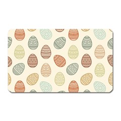 Seamless-pattern-colorful-easter-egg-flat-icons-painted-traditional-style Magnet (rectangular) by uniart180623