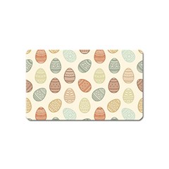 Seamless-pattern-colorful-easter-egg-flat-icons-painted-traditional-style Magnet (name Card) by uniart180623