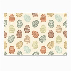 Seamless-pattern-colorful-easter-egg-flat-icons-painted-traditional-style Postcard 4 x 6  (pkg Of 10) by uniart180623