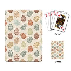 Seamless-pattern-colorful-easter-egg-flat-icons-painted-traditional-style Playing Cards Single Design (rectangle)