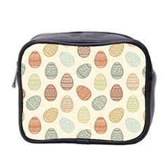 Seamless-pattern-colorful-easter-egg-flat-icons-painted-traditional-style Mini Toiletries Bag (two Sides) by uniart180623