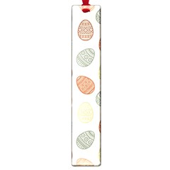 Seamless-pattern-colorful-easter-egg-flat-icons-painted-traditional-style Large Book Marks by uniart180623