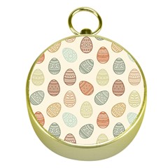 Seamless-pattern-colorful-easter-egg-flat-icons-painted-traditional-style Gold Compasses by uniart180623