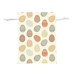 Seamless-pattern-colorful-easter-egg-flat-icons-painted-traditional-style Lightweight Drawstring Pouch (m) by uniart180623