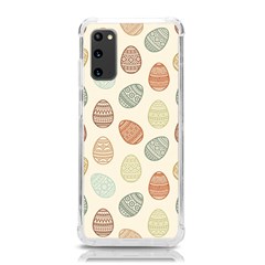 Seamless-pattern-colorful-easter-egg-flat-icons-painted-traditional-style Samsung Galaxy S20 6 2 Inch Tpu Uv Case by uniart180623