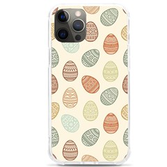 Seamless-pattern-colorful-easter-egg-flat-icons-painted-traditional-style Iphone 12 Pro Max Tpu Uv Print Case by uniart180623