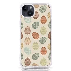 Seamless-pattern-colorful-easter-egg-flat-icons-painted-traditional-style Iphone 14 Plus Tpu Uv Print Case by uniart180623