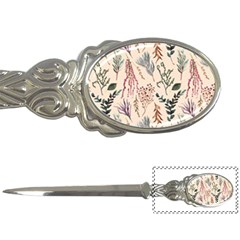 Watercolor-floral-seamless-pattern Letter Opener by uniart180623