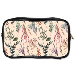 Watercolor-floral-seamless-pattern Toiletries Bag (two Sides) by uniart180623