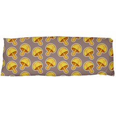 Yellow-mushroom-pattern Body Pillow Case (dakimakura) by uniart180623