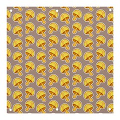 Yellow-mushroom-pattern Banner And Sign 3  X 3  by uniart180623