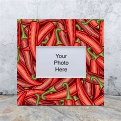 Seamless-chili-pepper-pattern White Box Photo Frame 4  X 6  by uniart180623