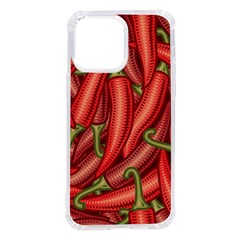 Seamless-chili-pepper-pattern Iphone 14 Pro Max Tpu Uv Print Case