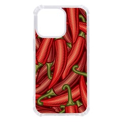 Seamless-chili-pepper-pattern Iphone 13 Pro Tpu Uv Print Case