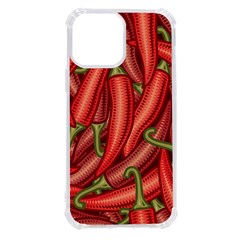 Seamless-chili-pepper-pattern Iphone 13 Pro Max Tpu Uv Print Case