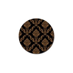 Vintage-pattern Golf Ball Marker