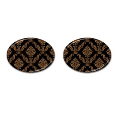 Vintage-pattern Cufflinks (oval)