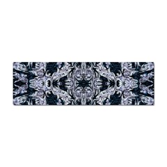 Cobalt Grey Arabesque Sticker Bumper (10 Pack) by kaleidomarblingart