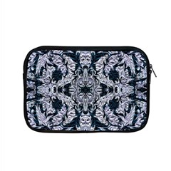 Cobalt Grey Arabesque Apple Macbook Pro 15  Zipper Case by kaleidomarblingart