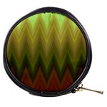 Zig Zag Chevron Classic Pattern Mini Makeup Bag Front