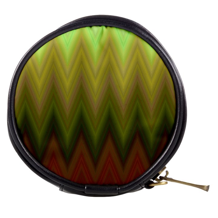 Zig Zag Chevron Classic Pattern Mini Makeup Bag