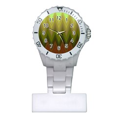 Zig Zag Chevron Classic Pattern Plastic Nurses Watch