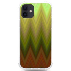 Zig Zag Chevron Classic Pattern Iphone 12/12 Pro Tpu Uv Print Case by Celenk