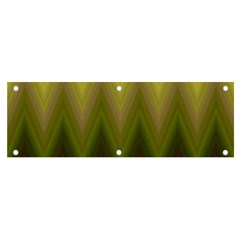 Zig Zag Chevron Classic Pattern Banner And Sign 6  X 2  by Celenk