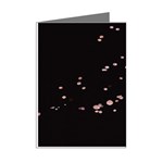 Abstract Rose Gold Glitter Background Mini Greeting Cards (Pkg of 8) Right