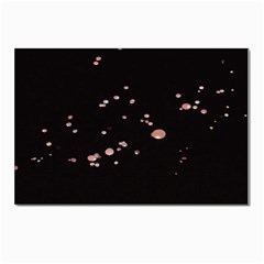 Abstract Rose Gold Glitter Background Postcard 4 x 6  (pkg Of 10)