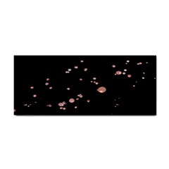 Abstract Rose Gold Glitter Background Hand Towel by artworkshop