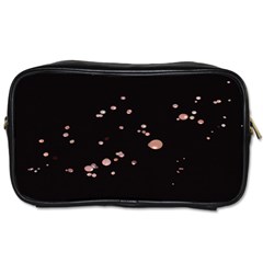 Abstract Rose Gold Glitter Background Toiletries Bag (two Sides) by artworkshop