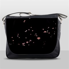 Abstract Rose Gold Glitter Background Messenger Bag by artworkshop