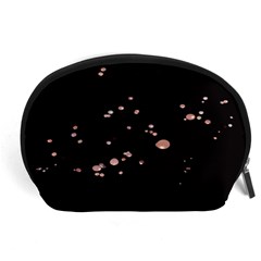 Abstract Rose Gold Glitter Background Accessory Pouch (large) by artworkshop