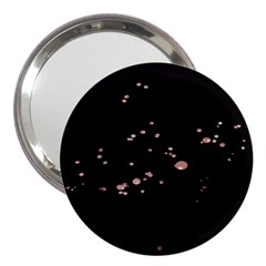 Abstract Rose Gold Glitter Background 3  Handbag Mirrors by artworkshop