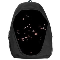 Abstract Rose Gold Glitter Background Backpack Bag by artworkshop