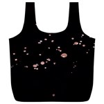 Abstract Rose Gold Glitter Background Full Print Recycle Bag (XXL) Back