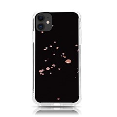 Abstract Rose Gold Glitter Background Iphone 11 Tpu Uv Print Case by artworkshop