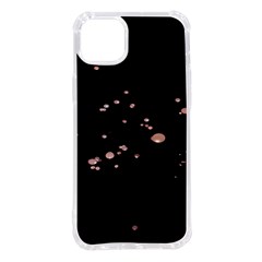 Abstract Rose Gold Glitter Background Iphone 14 Plus Tpu Uv Print Case