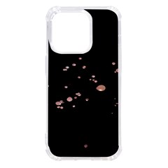 Abstract Rose Gold Glitter Background Iphone 14 Pro Tpu Uv Print Case by artworkshop