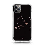 Abstract Rose Gold Glitter Background iPhone 11 Pro 5.8 Inch TPU UV Print Case Front